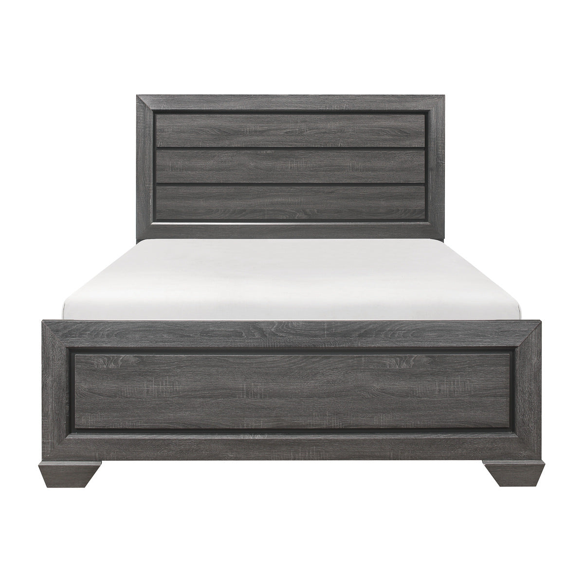 Queen Bed - Beechnut - product view 1