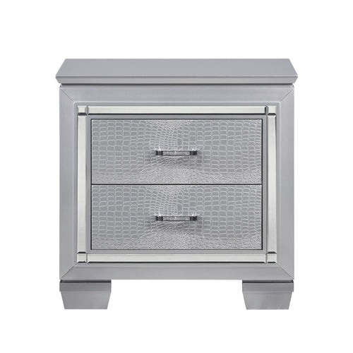 Allura Night Stand, LED Lighting (1916-4) - front view
