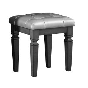 Dressing Table Stool - Allura - front product view