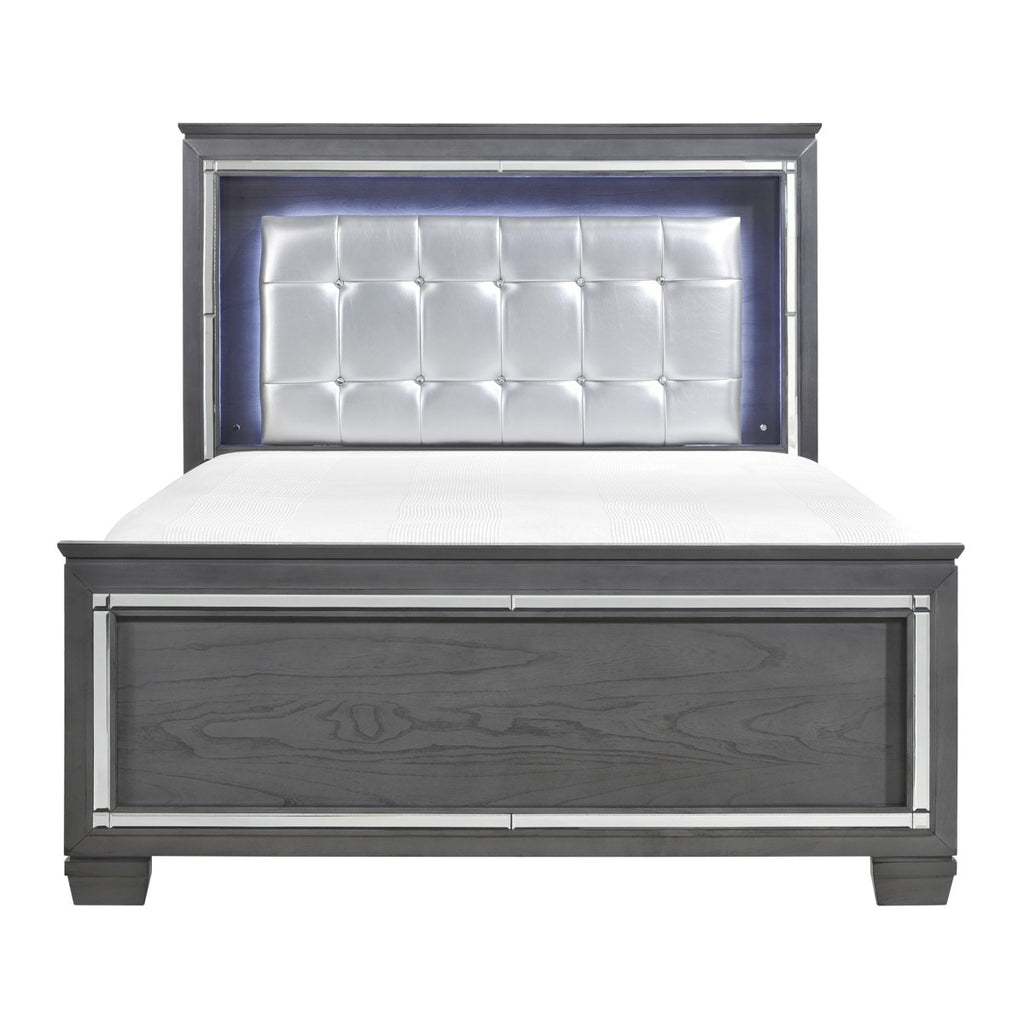 Queen Bed, LED Lighting - Allura - product view 1