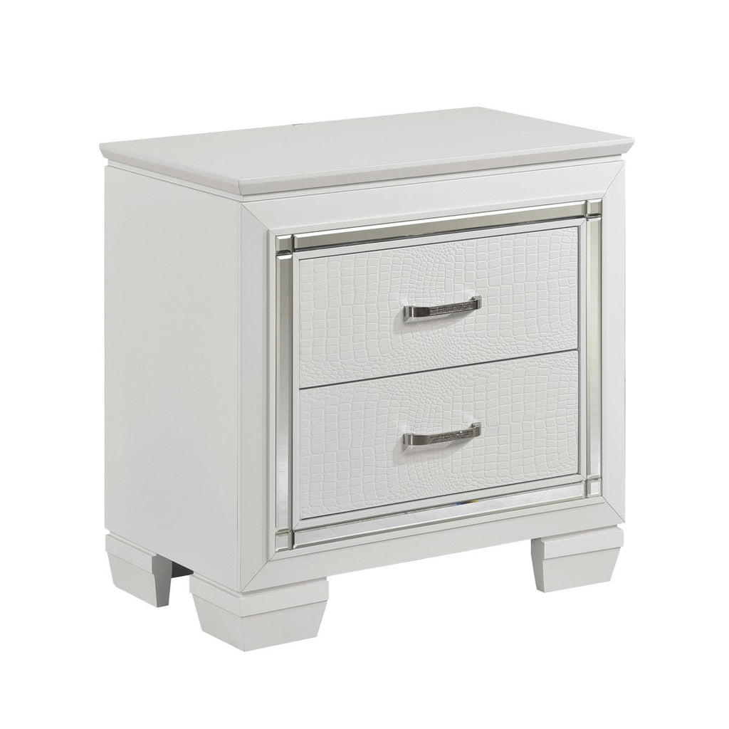Allura Night Stand, LED Lighting (1916W-4) - side view
