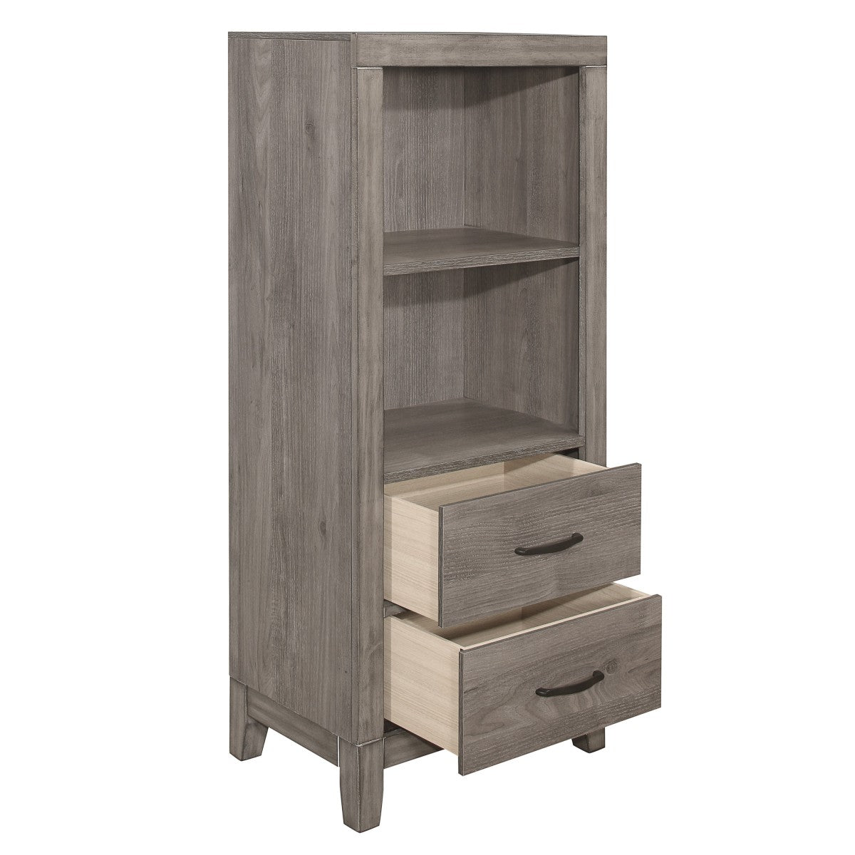 Woodrow Pier/Tower Night Stand - open drawer view