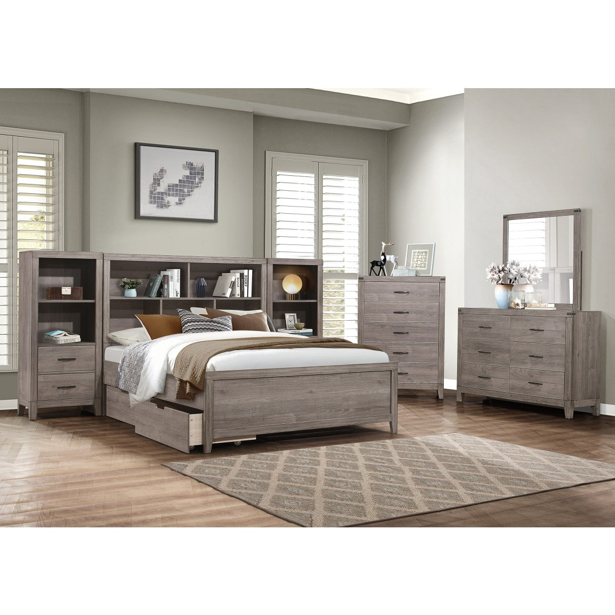 Woodrow Pier/Tower Night Stand - product view
