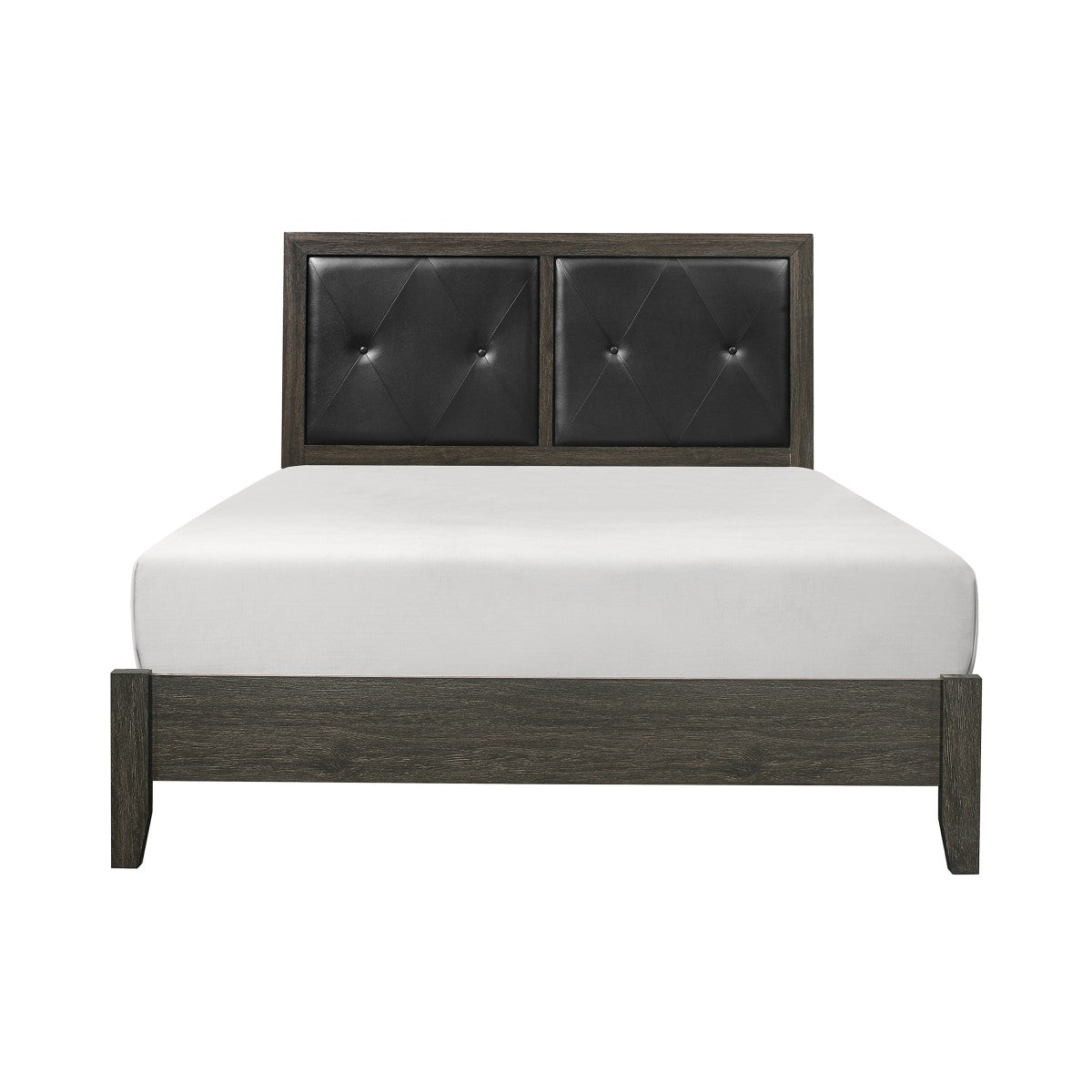 Edina Natural Panel Bed - HD restored image