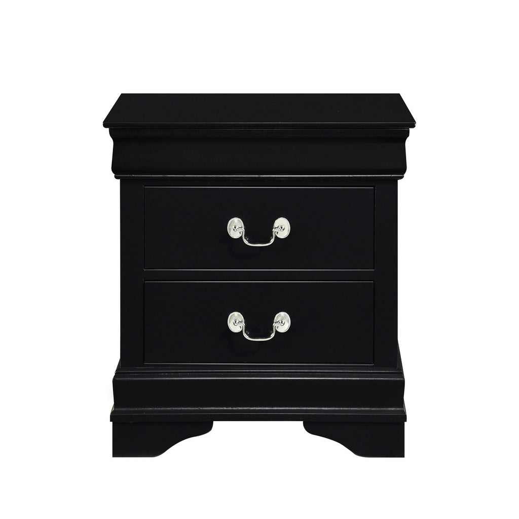 Black Mayville Night Stand - product view