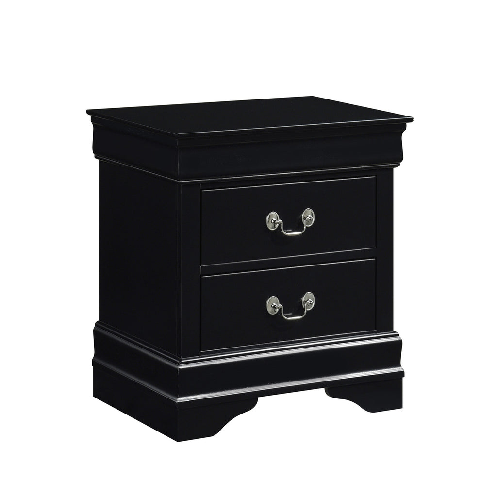 Black Mayville Night Stand - product view