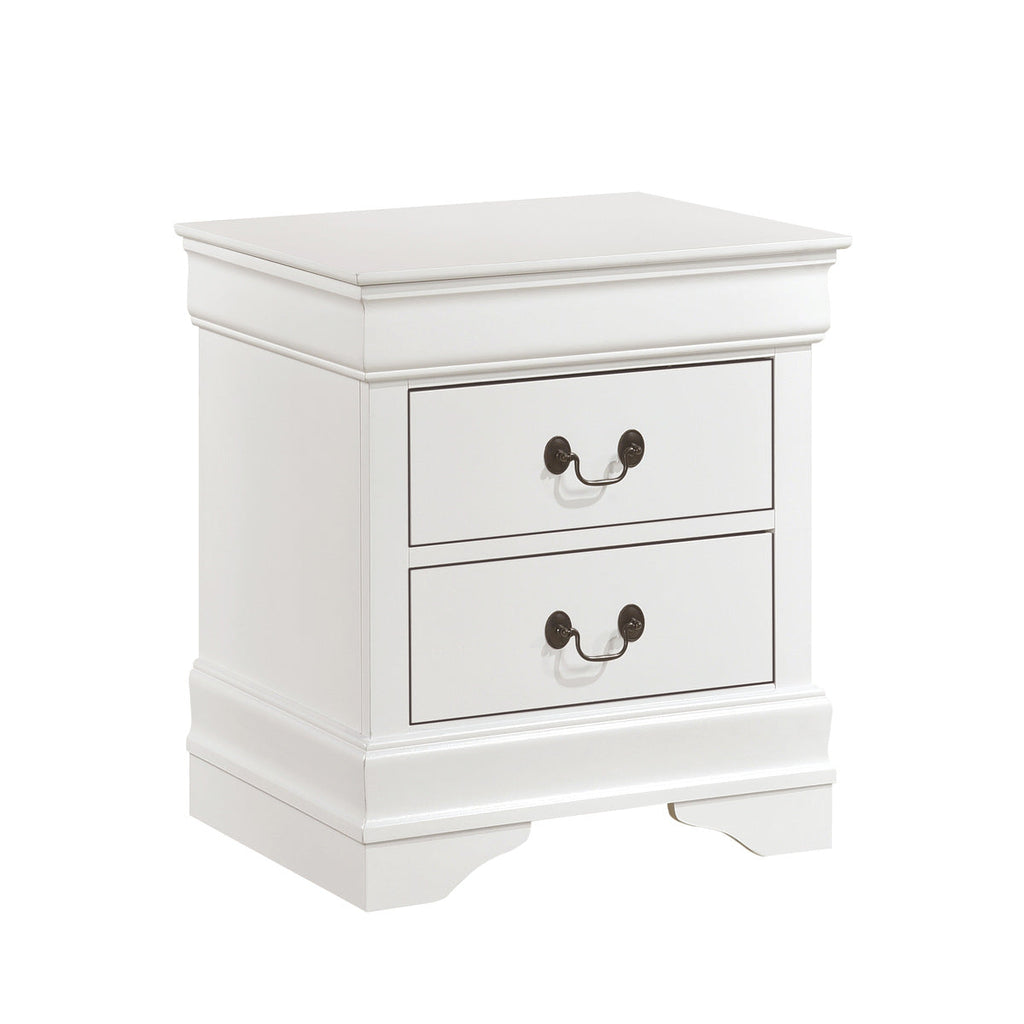 White Mayville Night Stand - product view