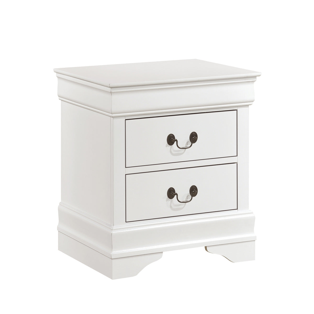 White Mayville Night Stand - product view