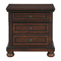 Cumberland Night Stand, Hidden Drawer - front view