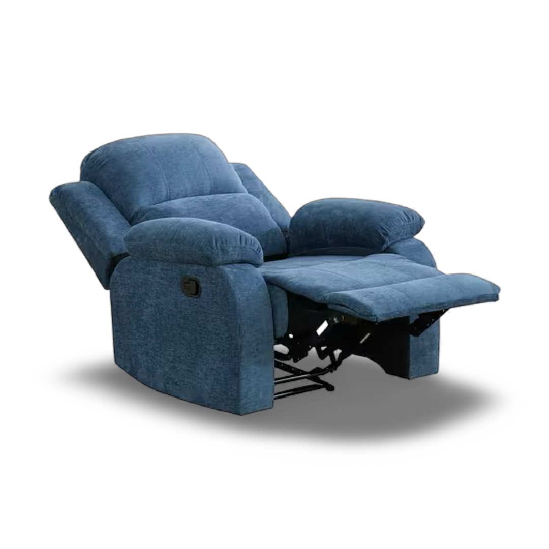 Relaxed Modern Fabric-    Denim Blue