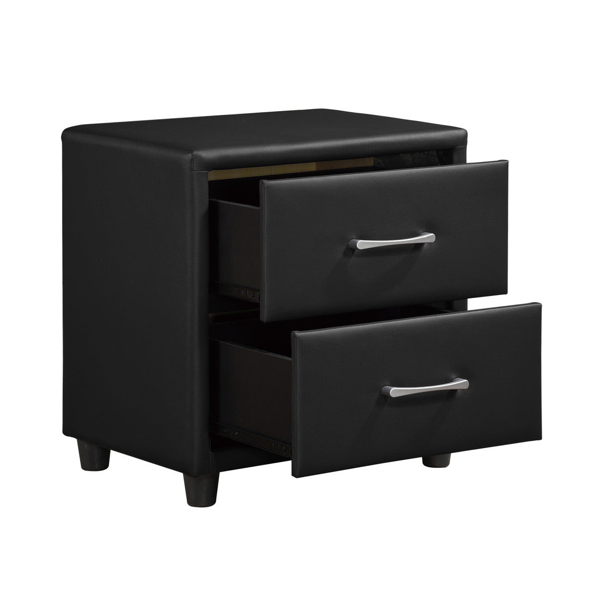 Lorenzi Night Stand - open drawer view