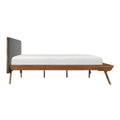 BF - Wrenn Modern Segmented Footboard Bed Frame - high-resolution product image