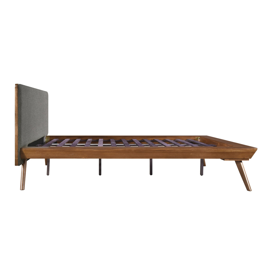 BF - Wrenn Modern Segmented Footboard Bed Frame - high-resolution product image