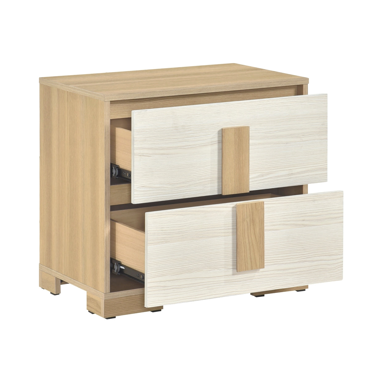 Sterling Night Stand - open drawer view