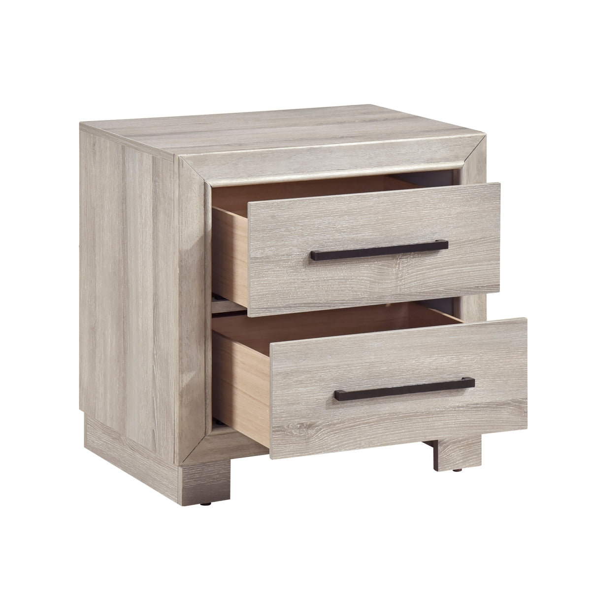 Everett Night Stand - open drawer view
