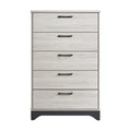 BRM-Westport White Oak And Gray Chests