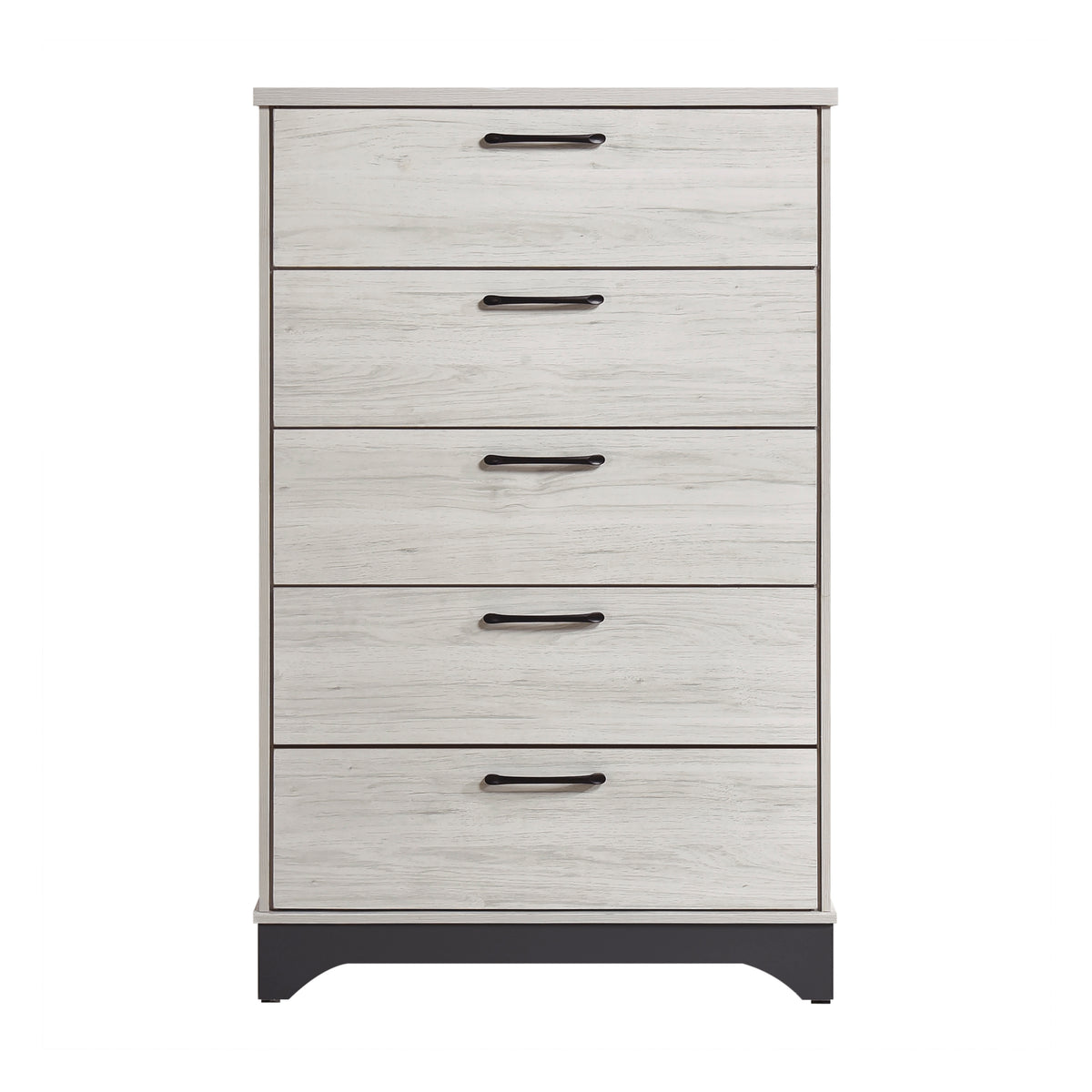 BRM-Westport White Oak And Gray Chests