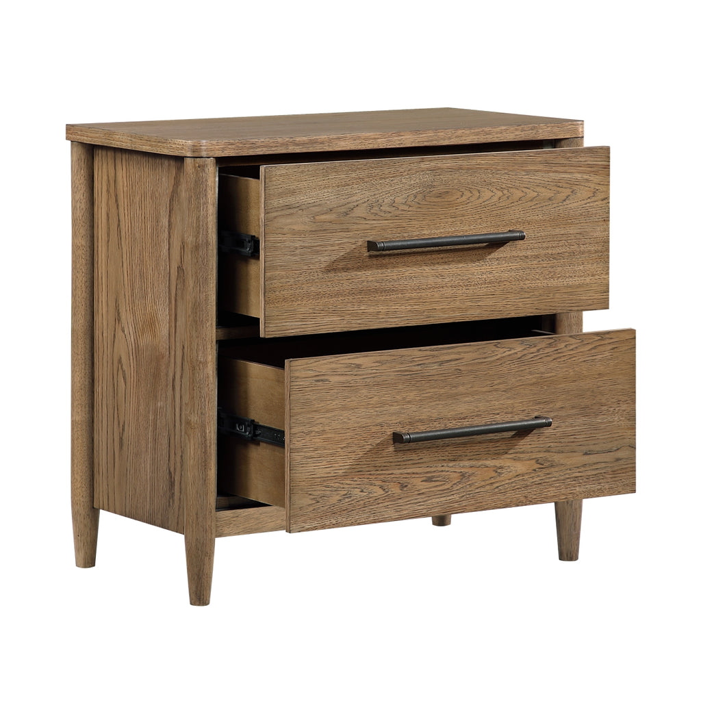 Sonoma Night Stand - open drawer view
