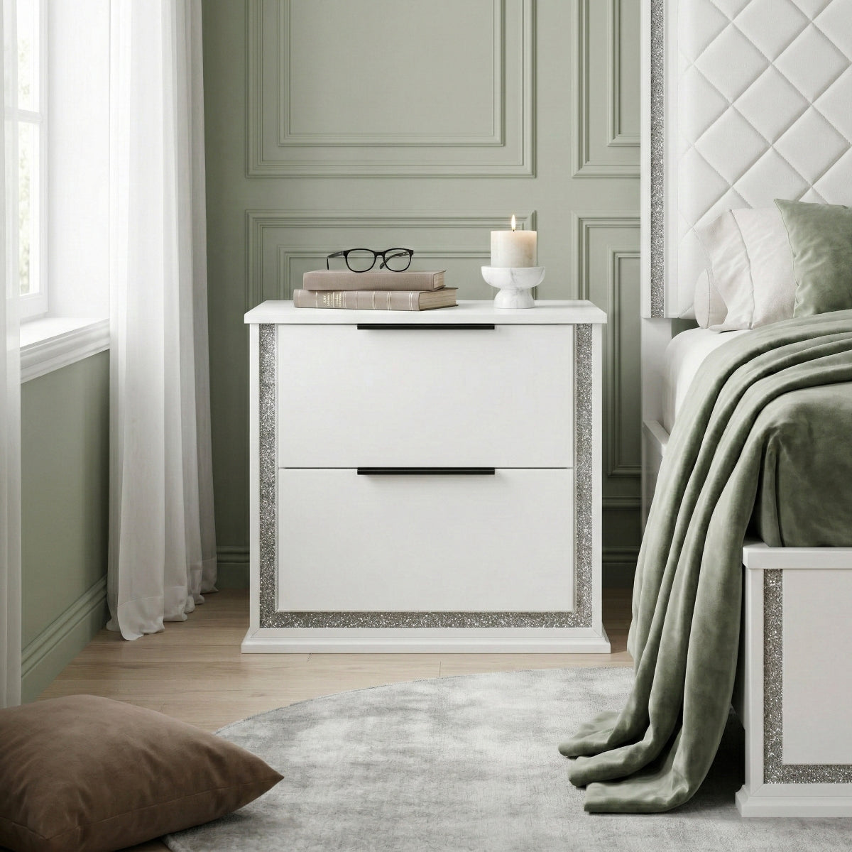 Lumin Night Stand - front view