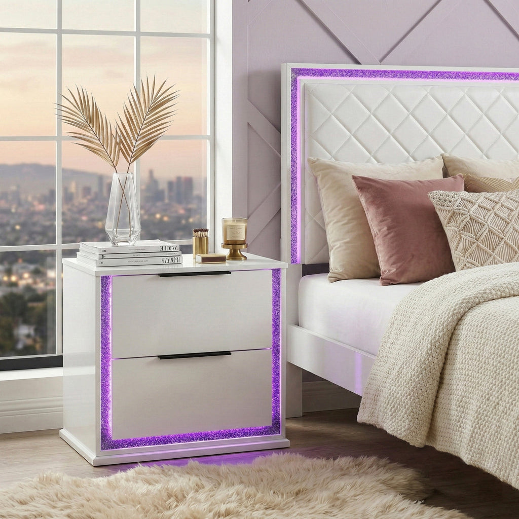 Lumin Night Stand - side view