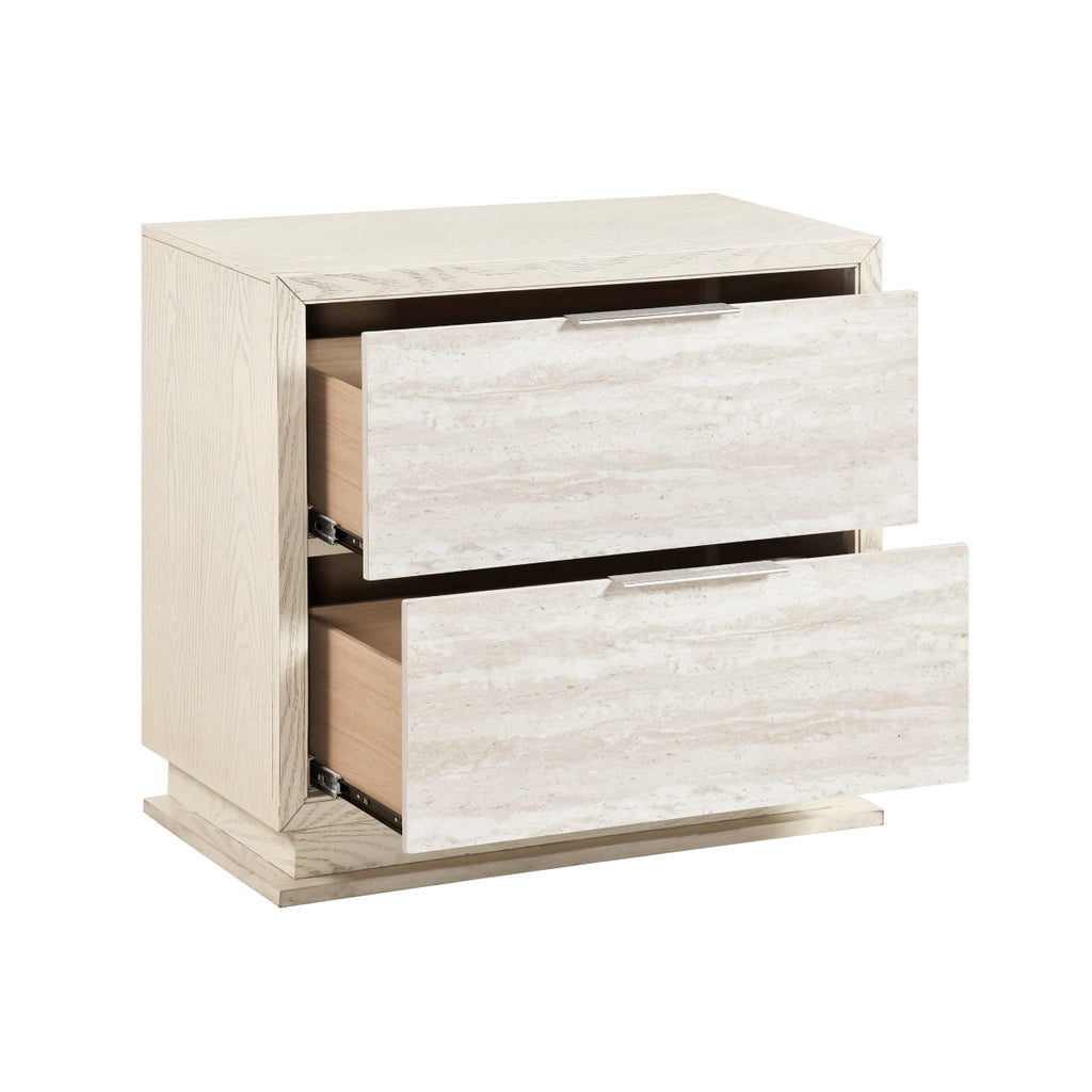 Noctis Night Stand - open drawer view