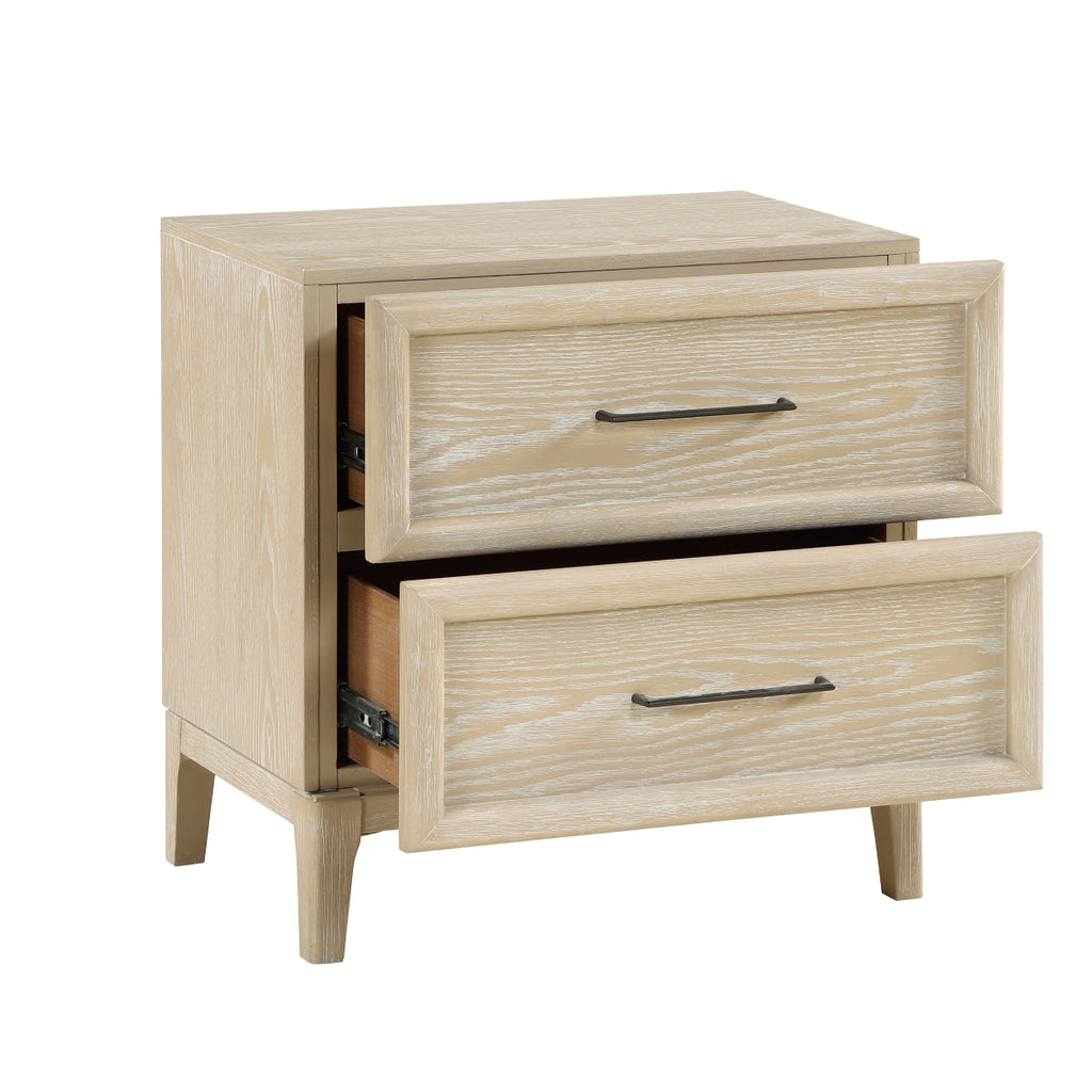 Oakmont Night Stand - open drawer view