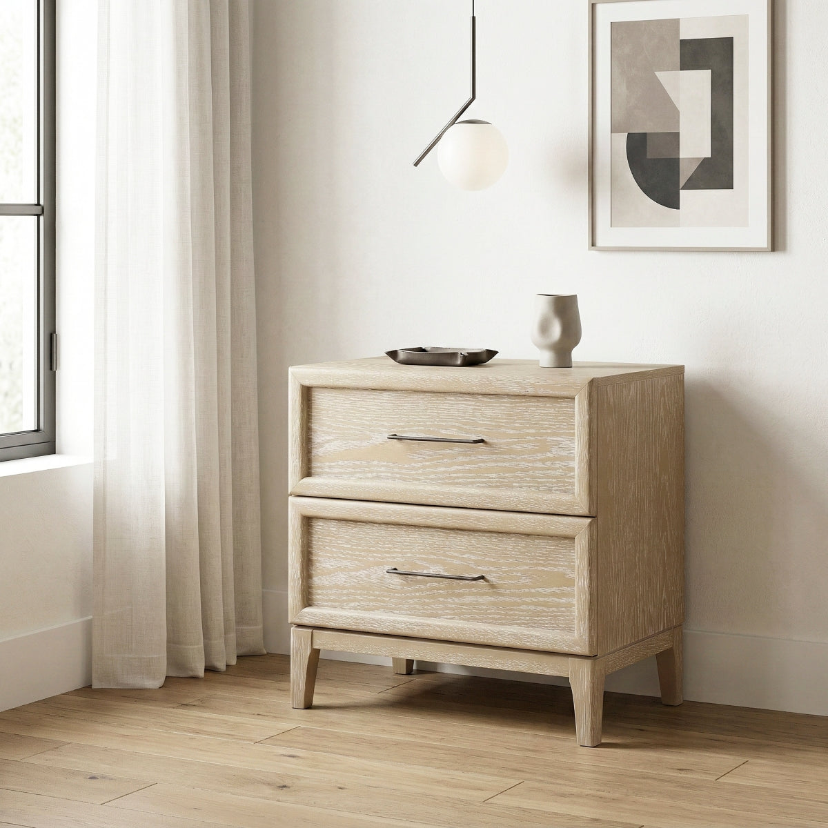 Oakmont Night Stand - side view