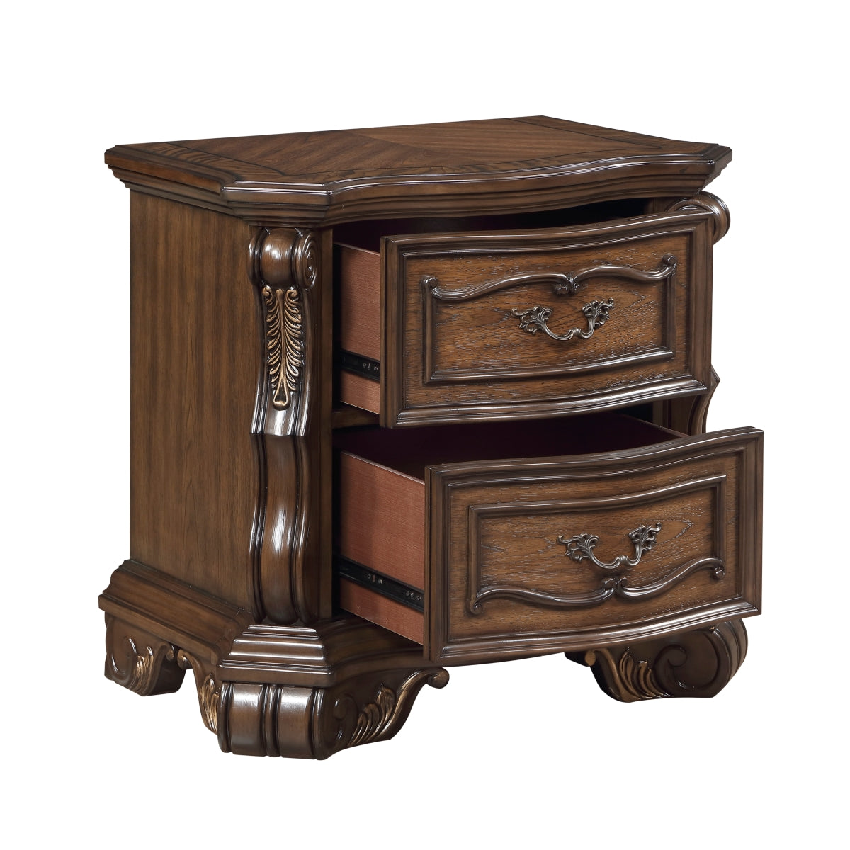 Gilmartin Night Stand - open drawer view