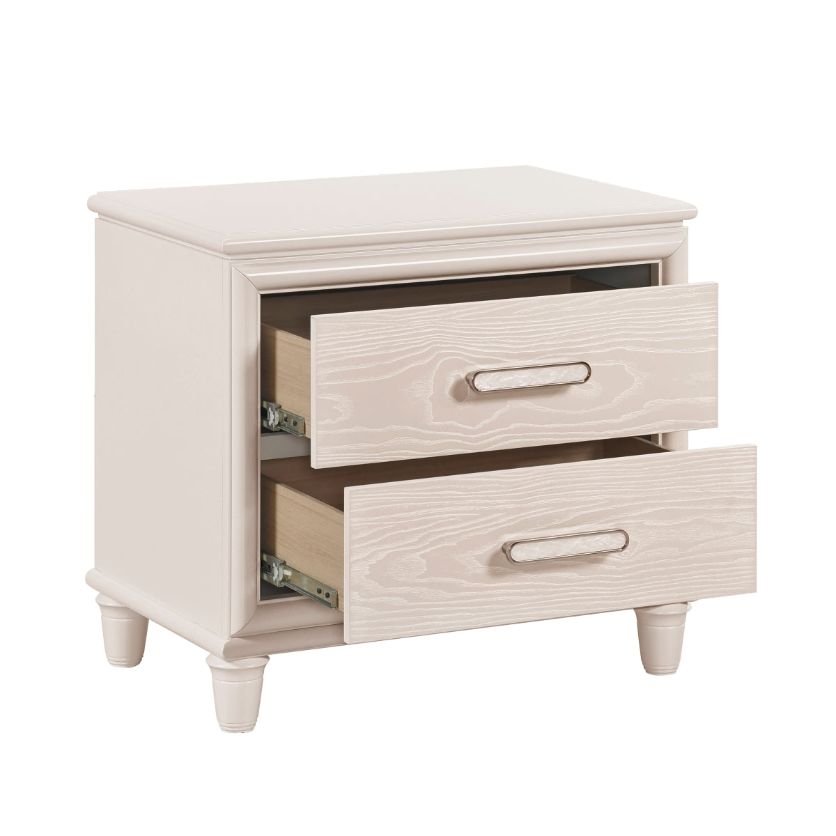 Montrose Night Stand - open drawer view