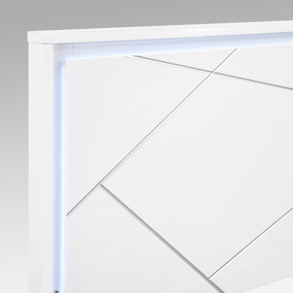 BF- Orlo Bed with  LED lighting in the headboard Bed