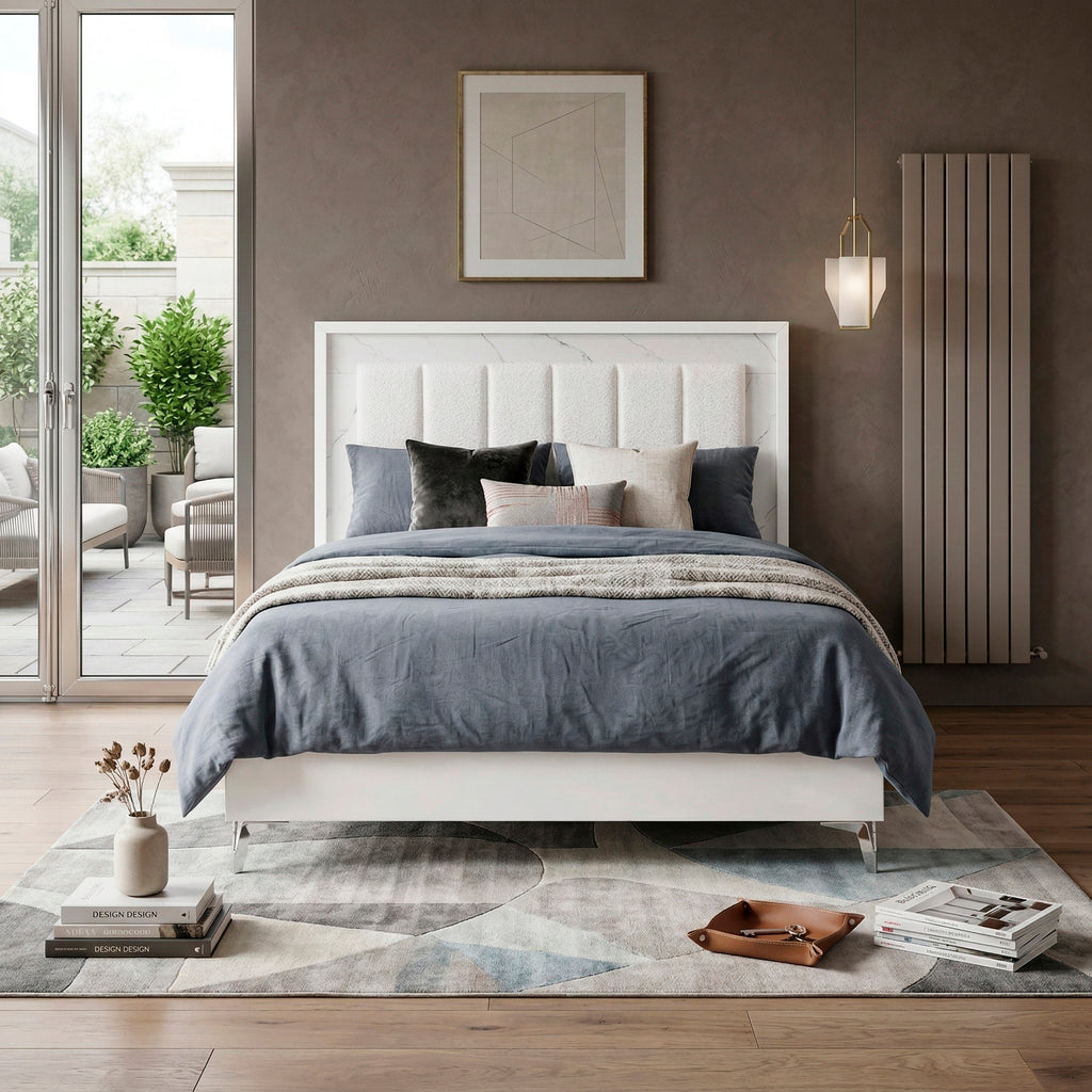 BF-Ripple led Bed frame