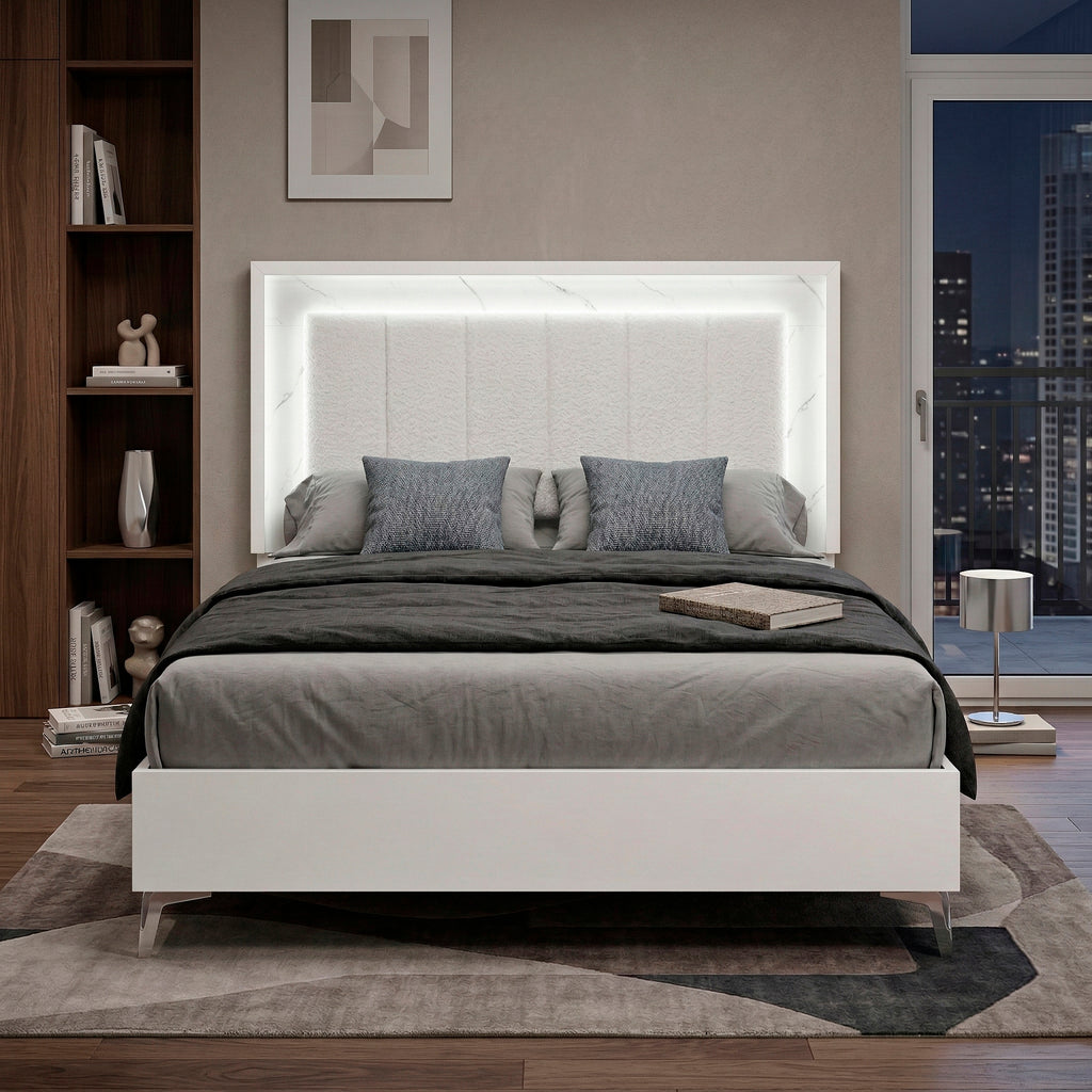 BF-Ripple led Bed frame