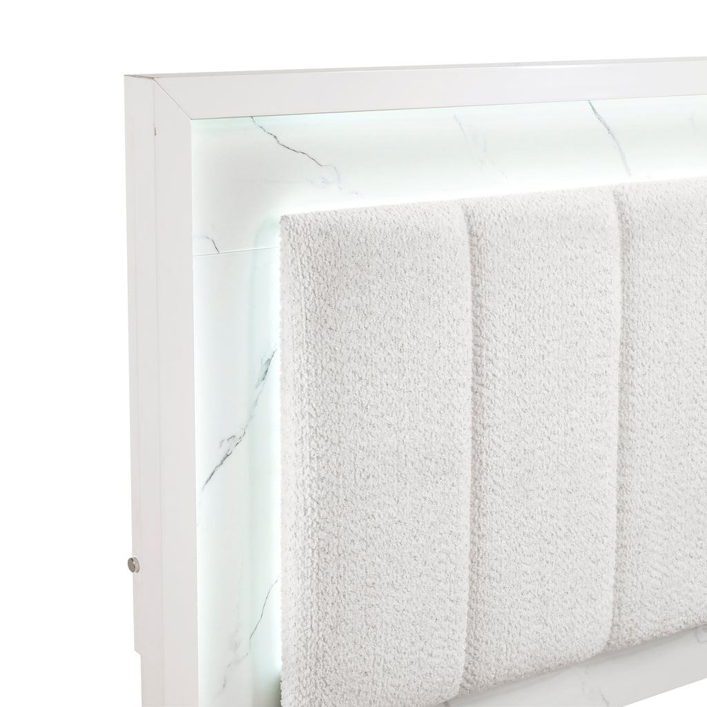 BF-Ripple led Bed frame