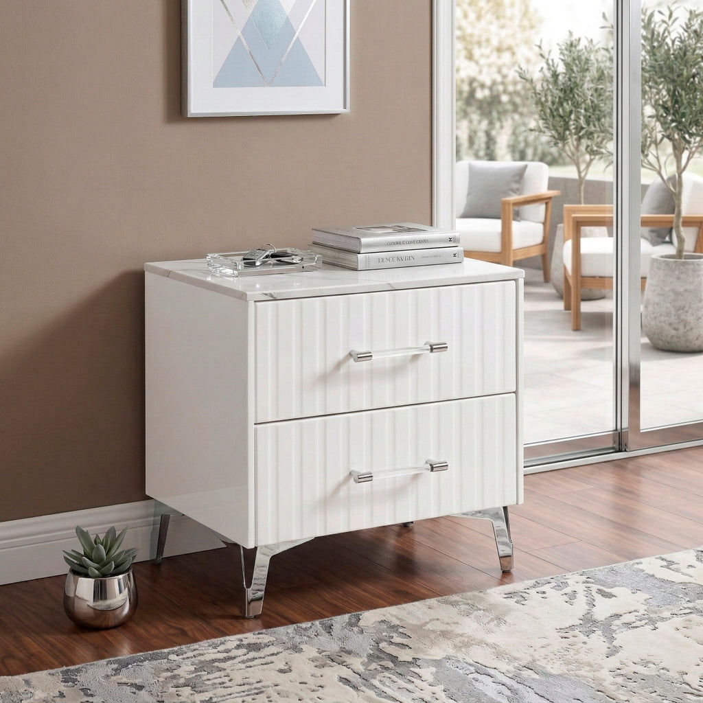 Ripple Night Stand - side view