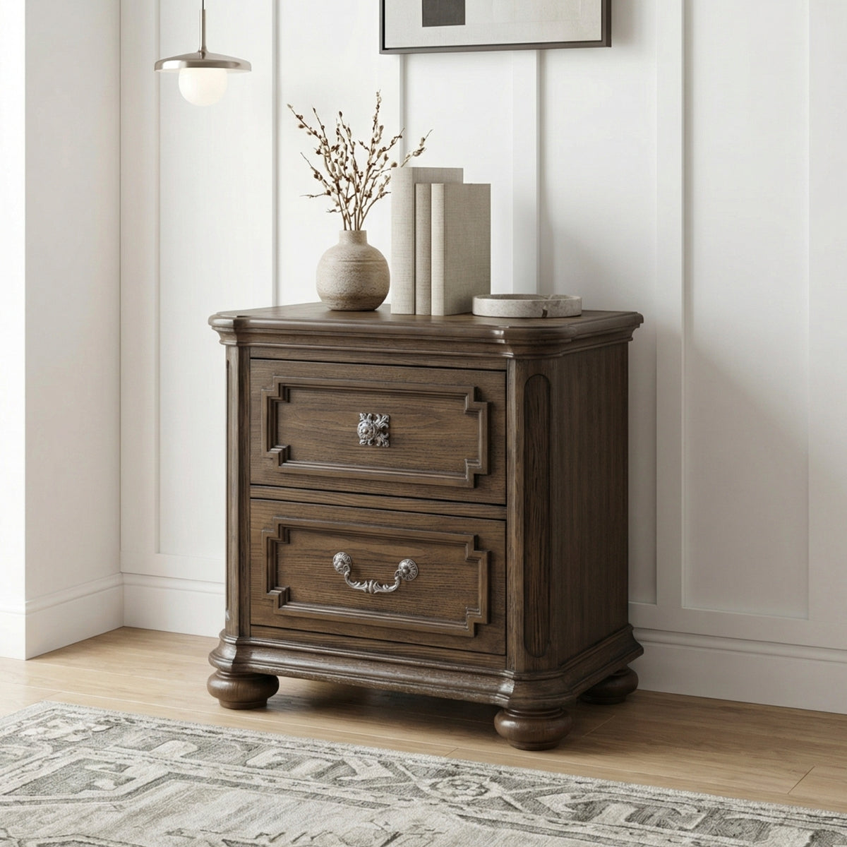 Buckingham Night Stand - side view
