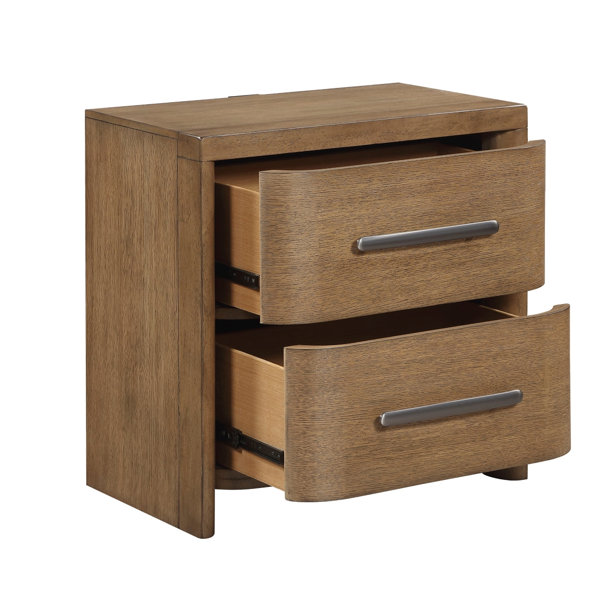 Oakridge Night Stand - open drawer view