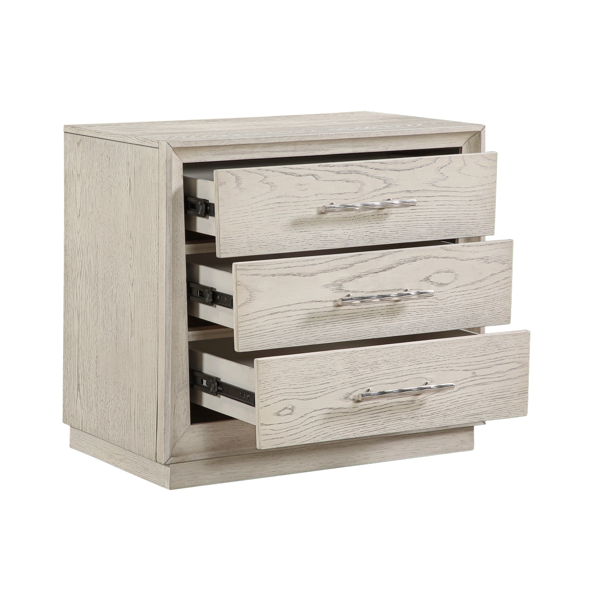 Solas Night Stand - open drawer view