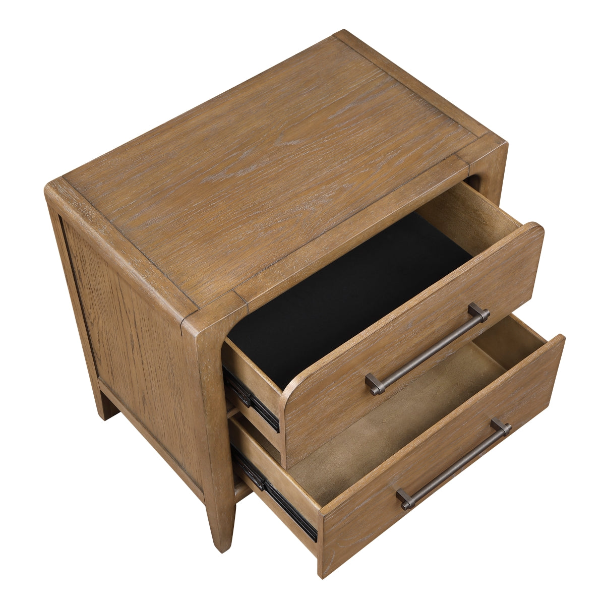 Elowen Night Stand (2502-4) - open drawer view