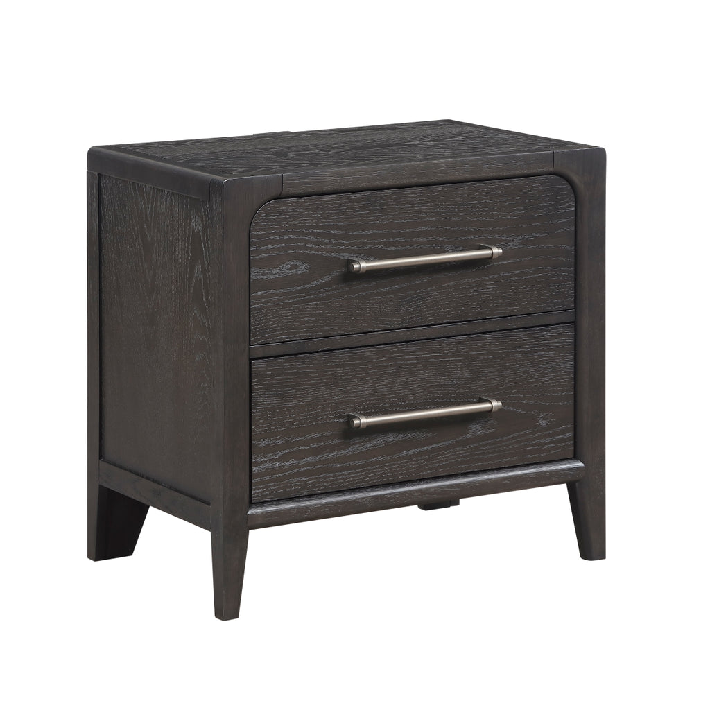 Elowen Night Stand (2502BK-4) - side view