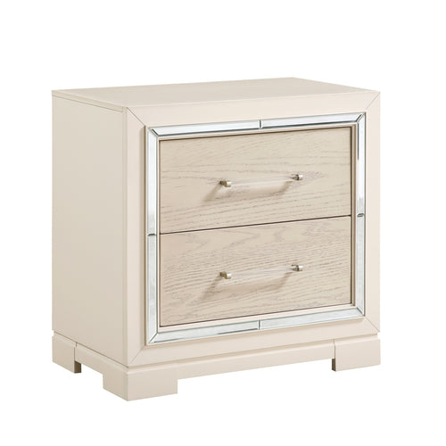 Alabaster Night Stand - side view