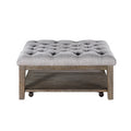 Cocktail Ottoman - Roseboro - front product view