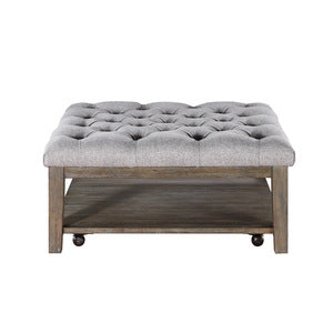 Cocktail Ottoman - Roseboro - front product view