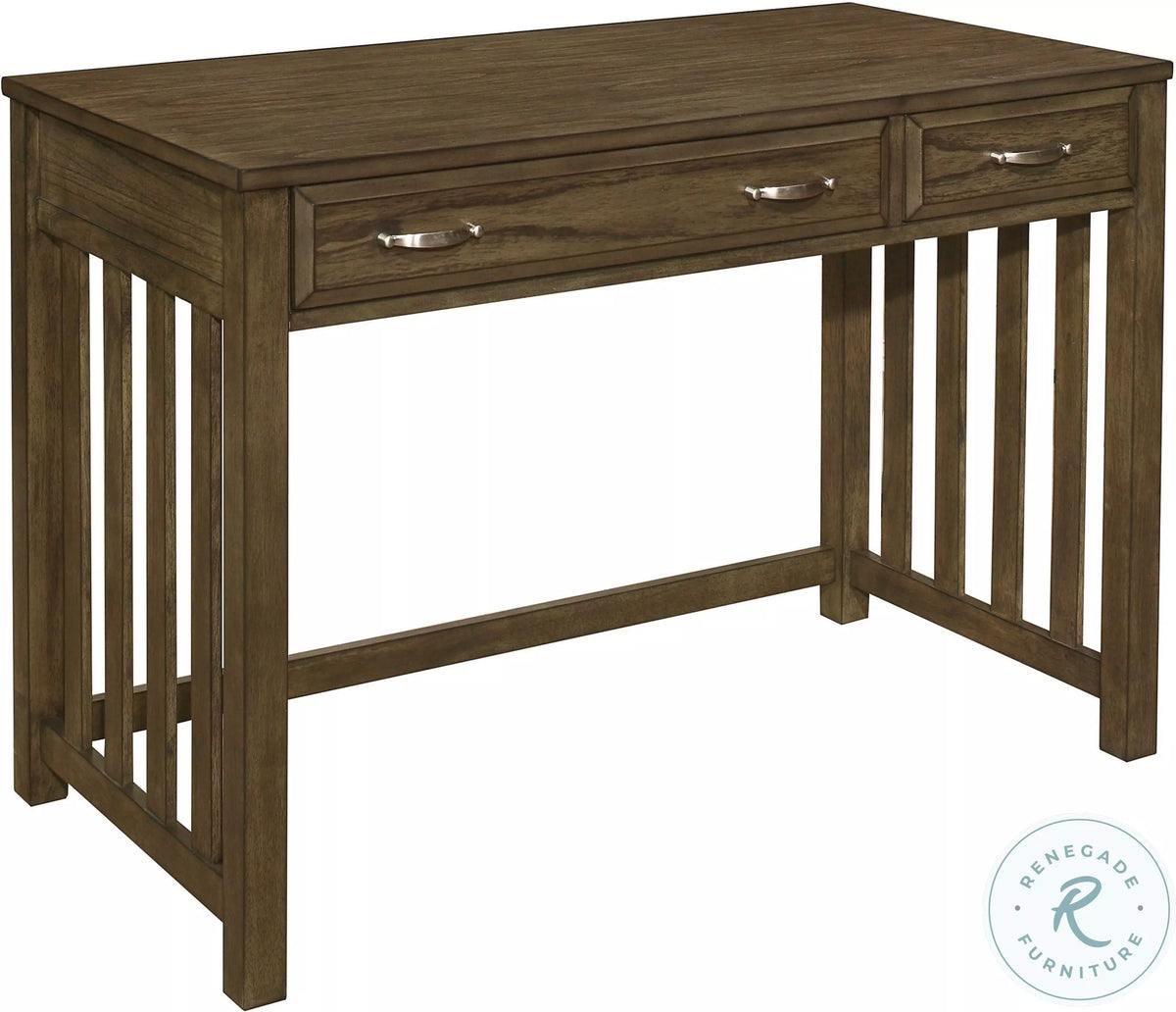 Blanche Brown Gray Desk
