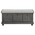 Woodwell Lift Top Storage Bench (4586DG)