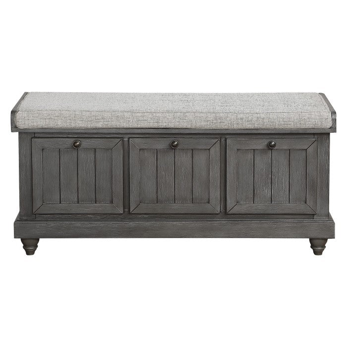 Woodwell Lift Top Storage Bench (4586DG)