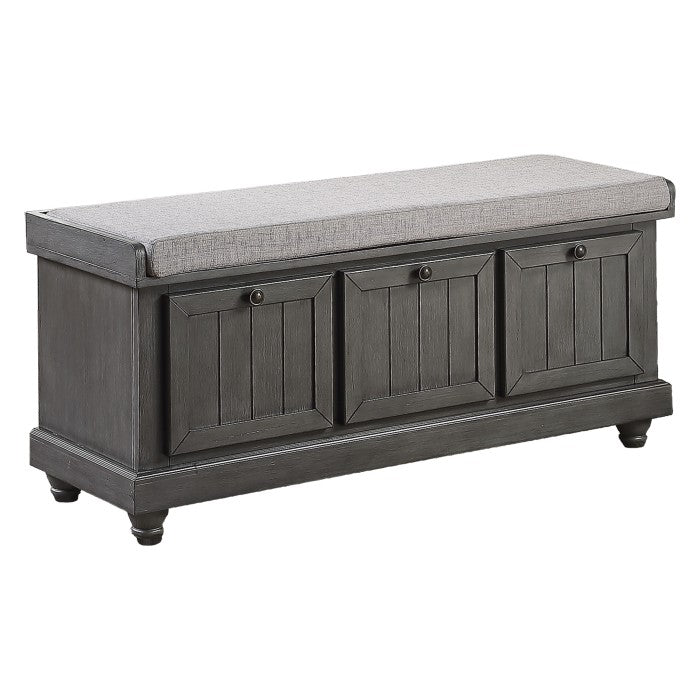 Woodwell Lift Top Storage Bench (4586DG)