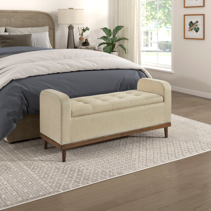 Brigitte Lift Top Storage Bench (4590BR)