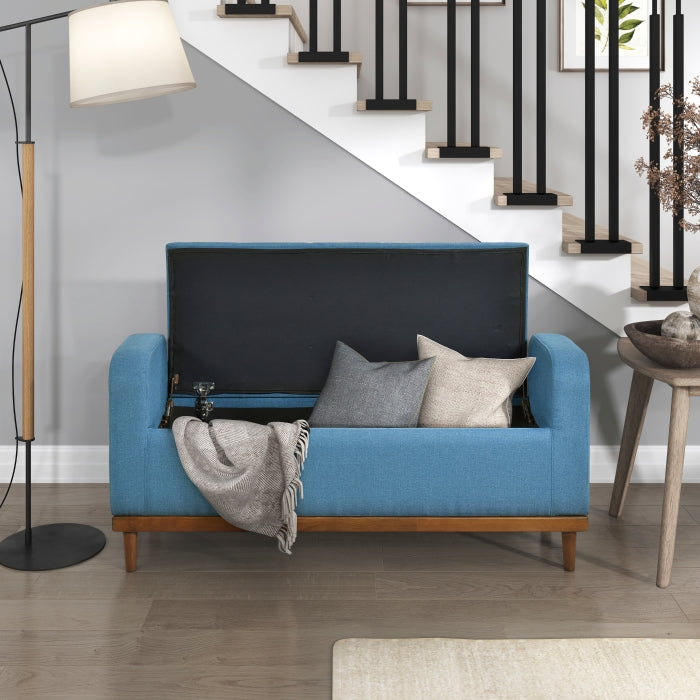 Brigitte Lift Top Storage Bench (4590BU)