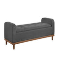 Brigitte Lift Top Storage Bench (4590DG)