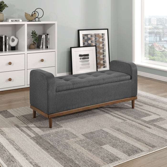 Brigitte Lift Top Storage Bench (4590DG)